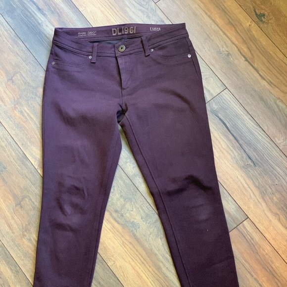 DL1961 Emma Legging Denim in Rosewood - Picture 2 of 4